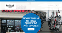 Desktop Screenshot of one-on-one-fitness.com